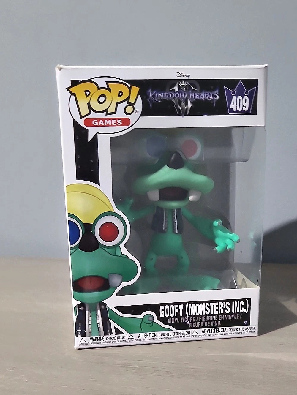 Funko Pop! Games: Kingdom Hearts III - Goofy (Monsters Inc.) #409 Goofy Monsters